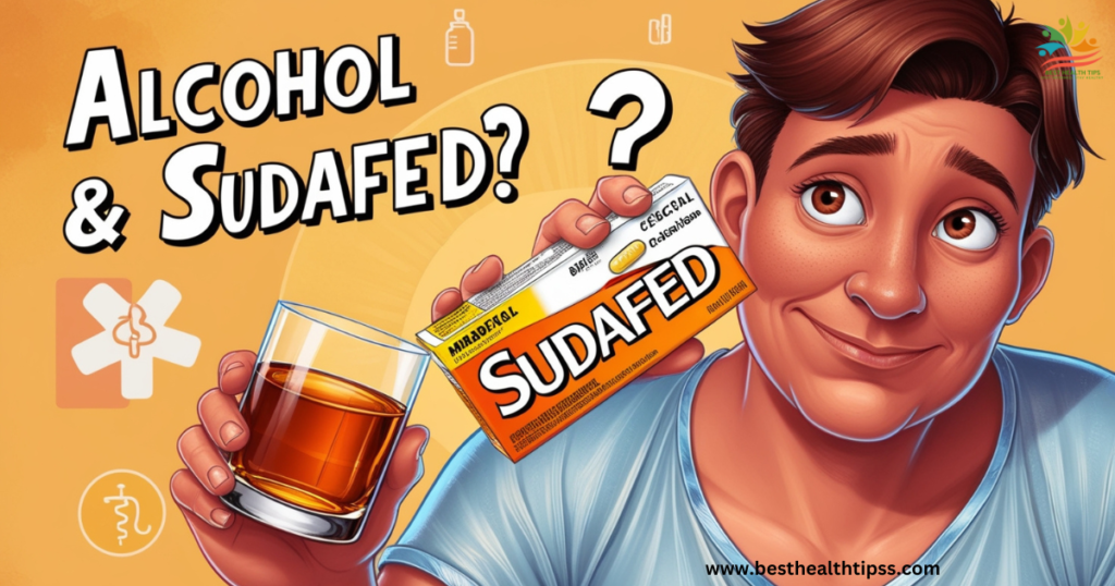 alcohol and sudafed
