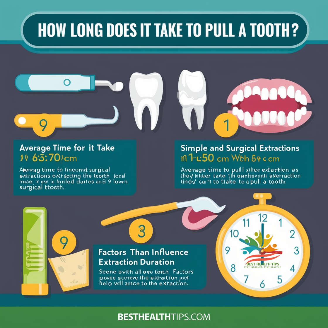 How Long Does It Take To Pull a Tooth