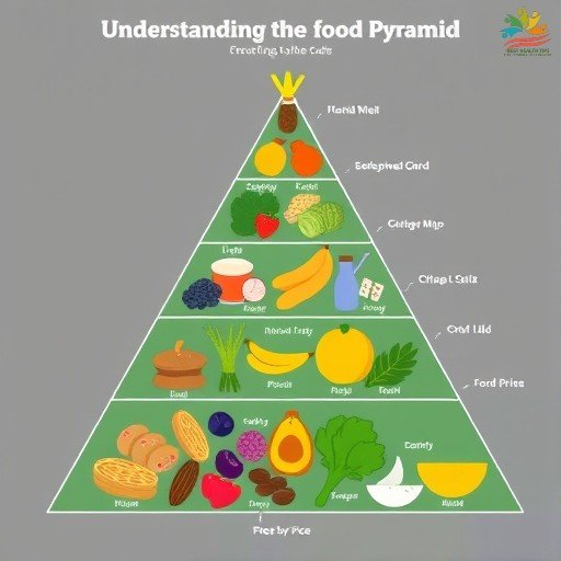 the food guide pyramid encourages a low-fat diet. true false?