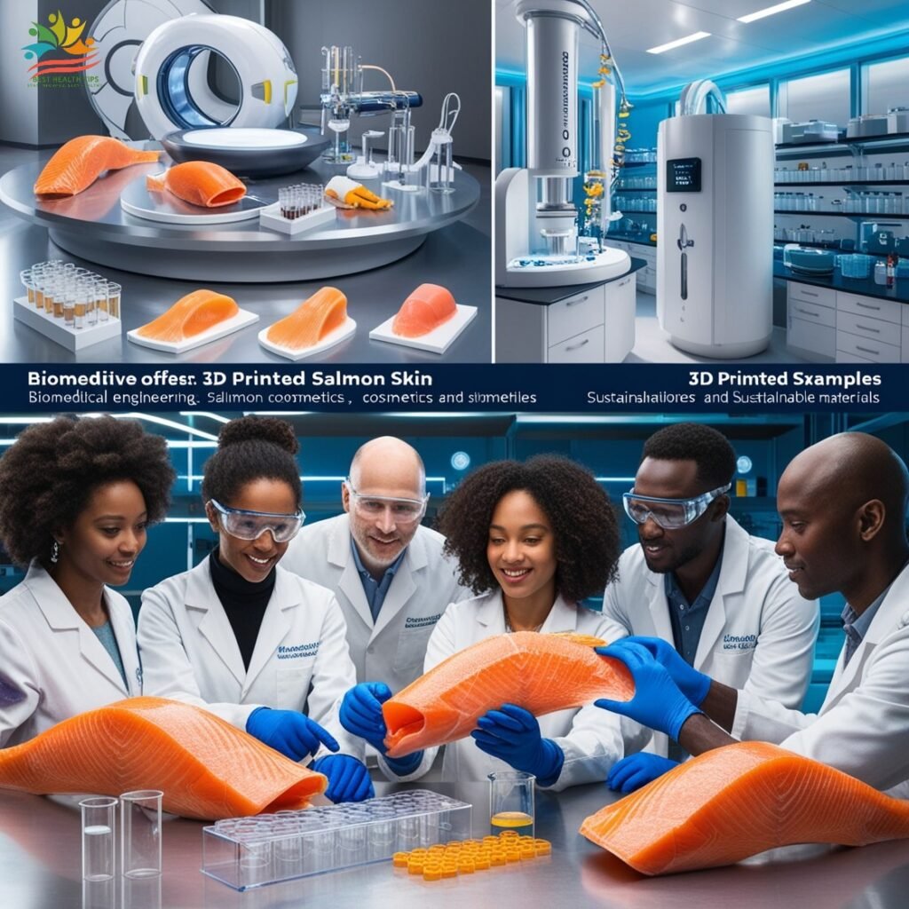 what is 3d printing salmon skin