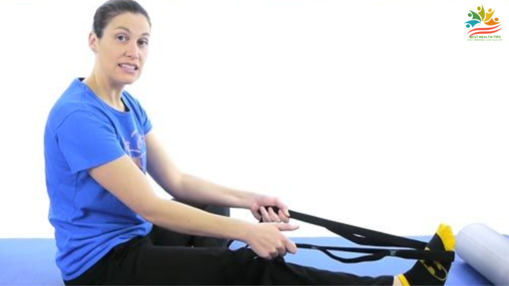 Calf Band Lateral Rehab Exercises